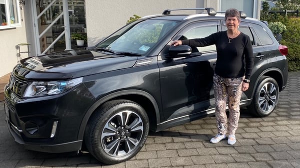 Judith Munro and her Vitara