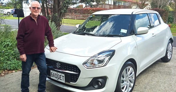 Dave Walkley and his Swift Hybrid