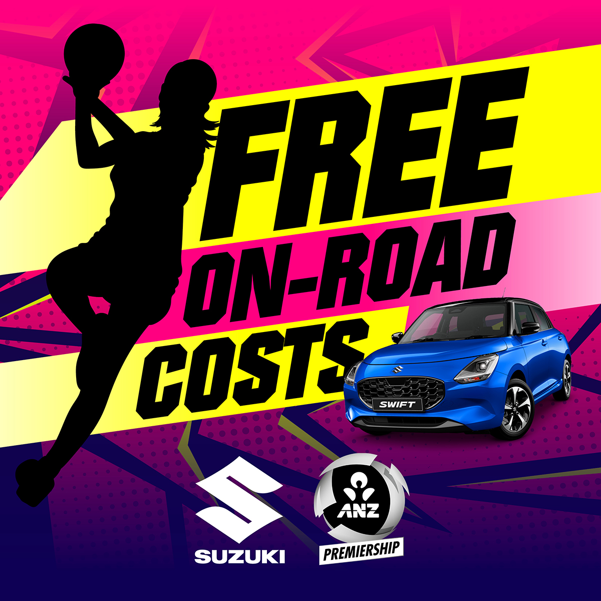 Get free on-road costs thanks to Suzuki!
